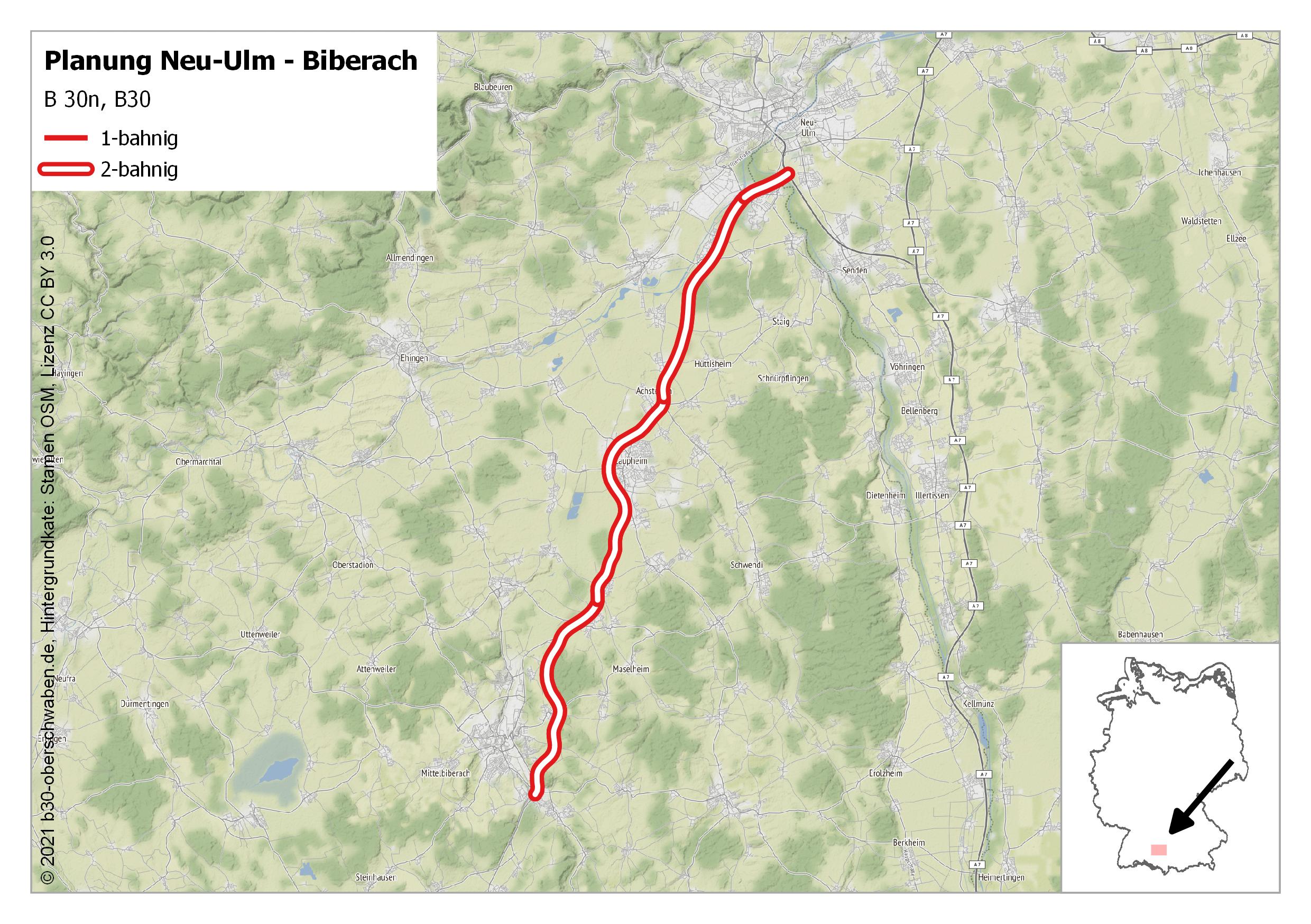 Planung Neu-Ulm - Biberach Planung Neu-Ulm - Biberach
