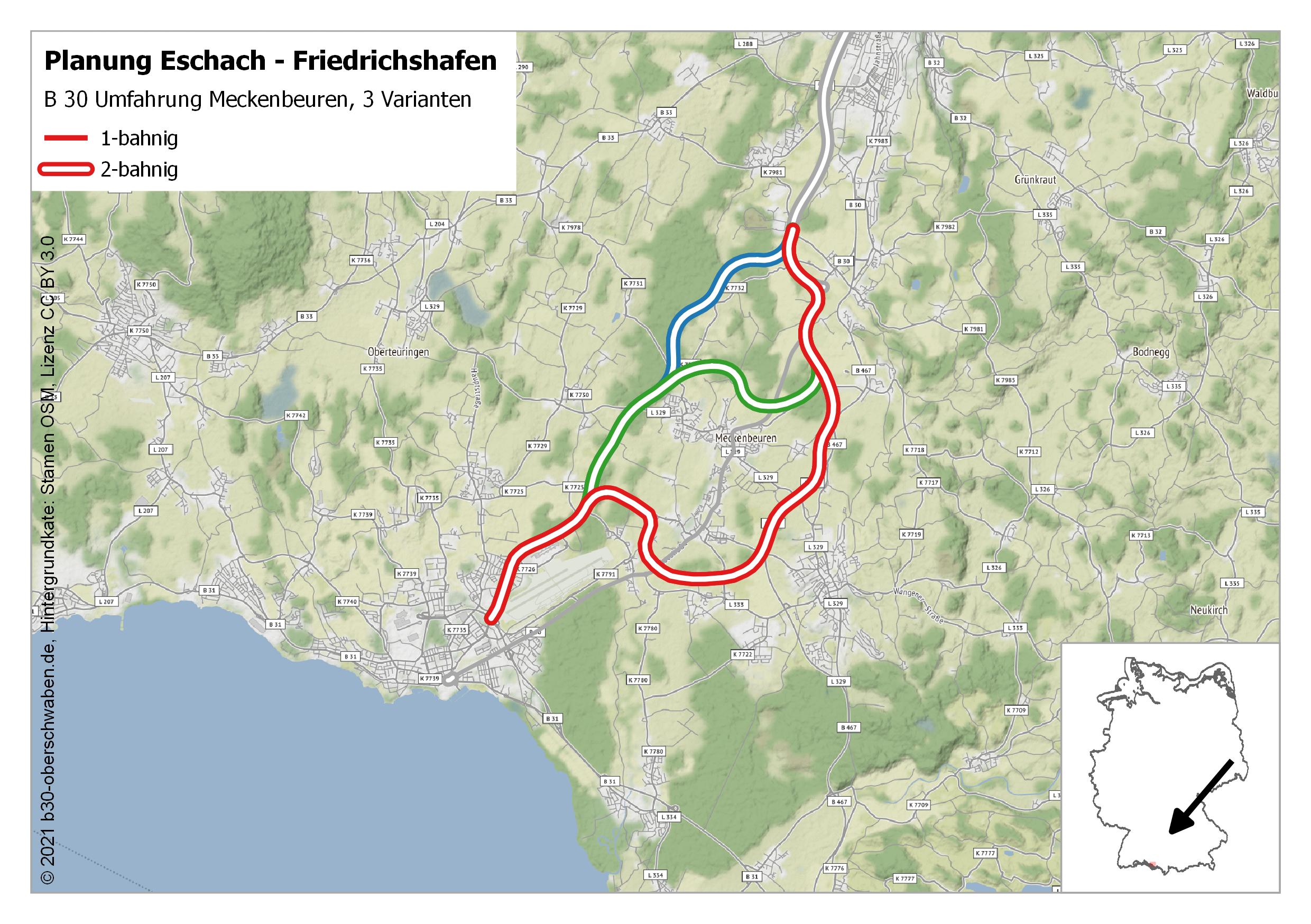 Planung Eschach - Friedrichshafen Planung Eschach - Friedrichshafen